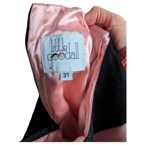 Little Goodall Girls' Doll face wool cape coat size 3T - Picture 5 of 6